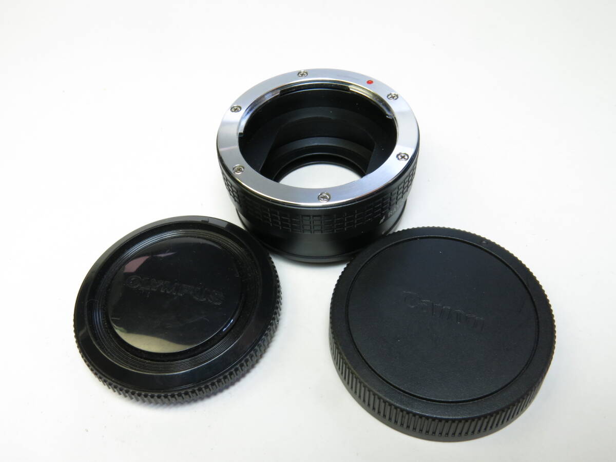 RAYQUAL マウントアダプター オリンパス olympus OMレンズ/Canon EOS Mボディ用 美品