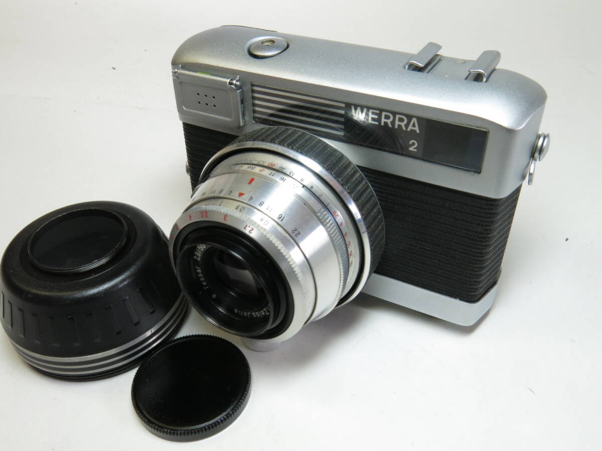 ヴェラ WERRA II Zeiss Tessar 50mm f2.8付き メーター不良 美品