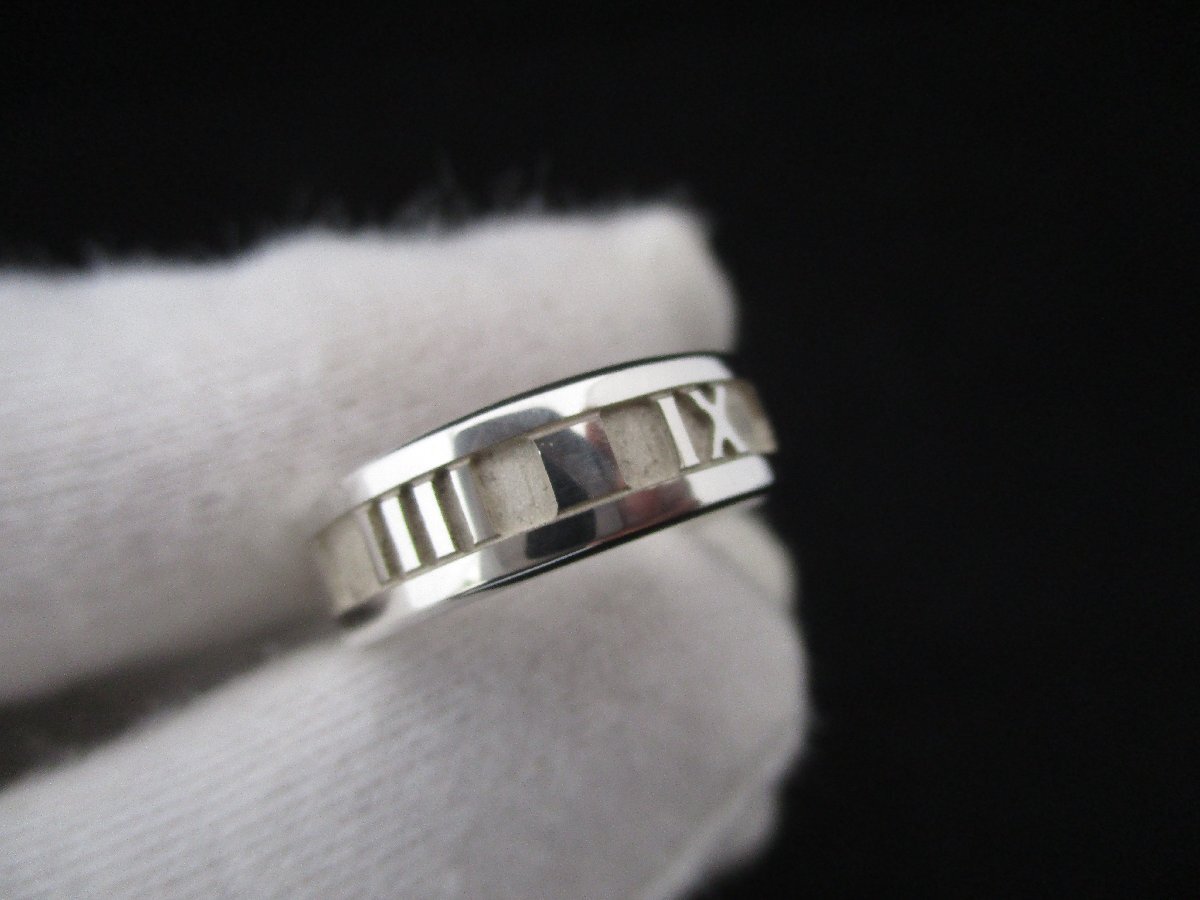 ティファニー★TIFFANY★SV925★アトラス・リング★鑑定済★H7868