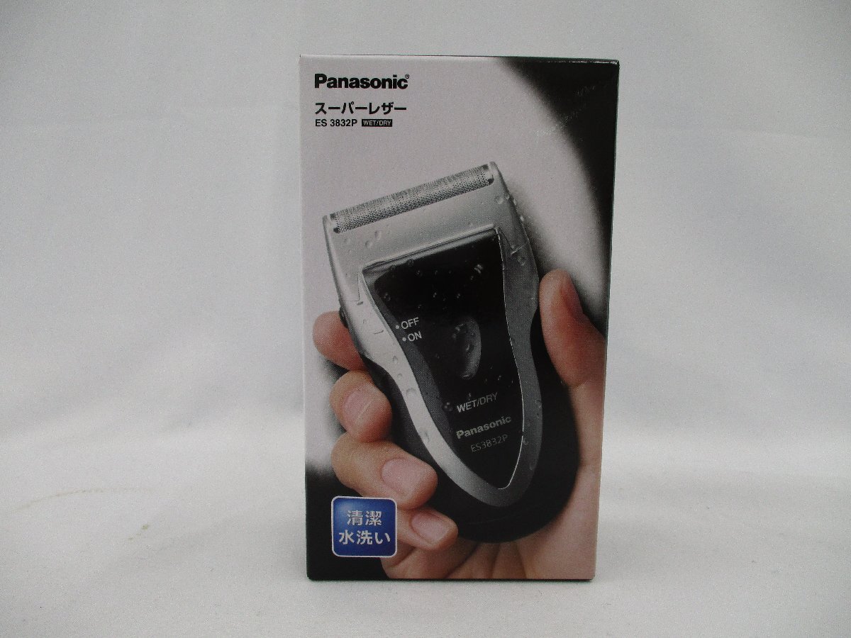 パナソニック・シェーバー★スーパーレザー・ES 3832P★未使用品★H7927