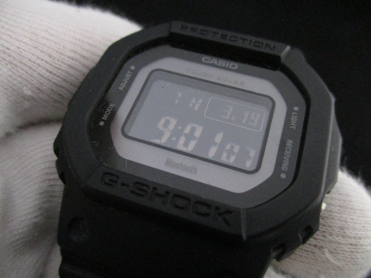 G-SHOCK★GW-B5600BC-1BJF・Bluetooth・マルチバンド6★動作中・美品★H7932