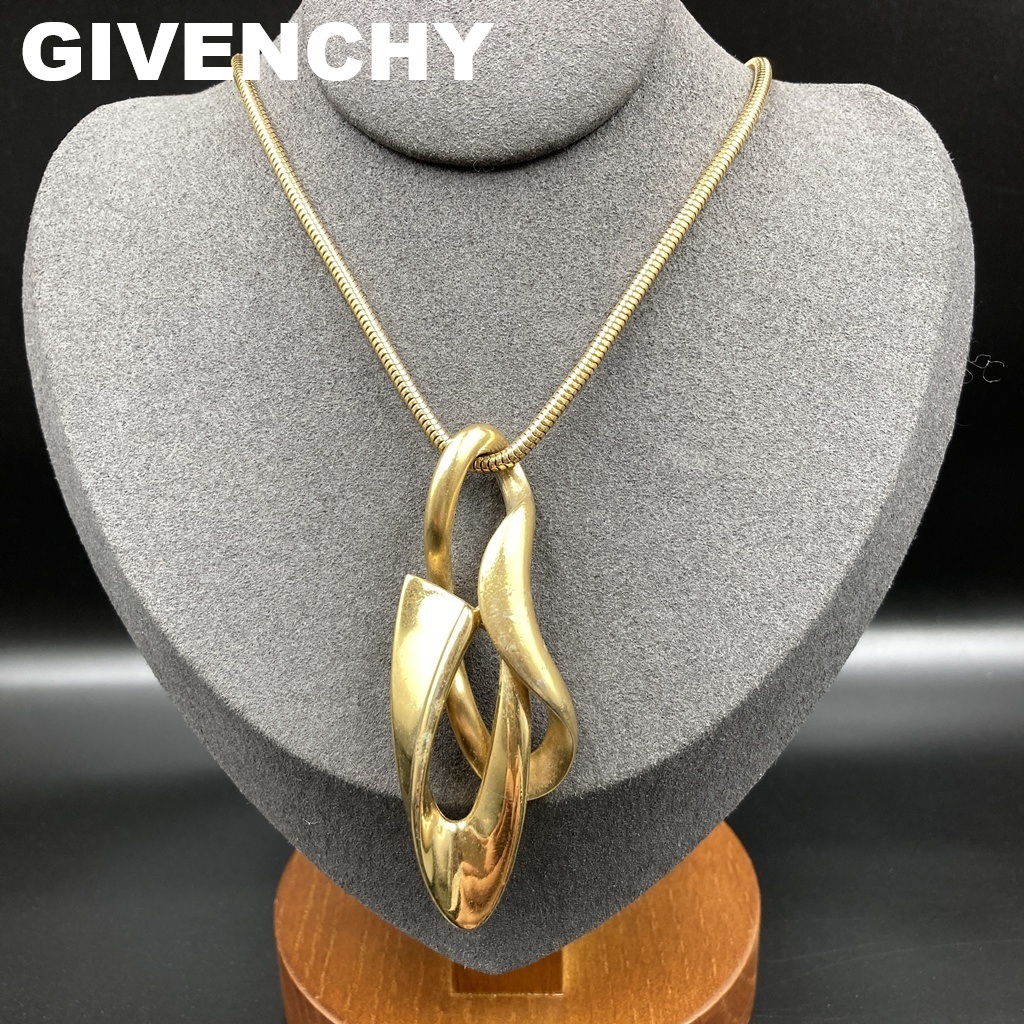 【人気】GIVENCHY / ジバンシィ ネックレス ゴールド 大ぶり ジバンシー レディース アクセサリー/COB3-21
