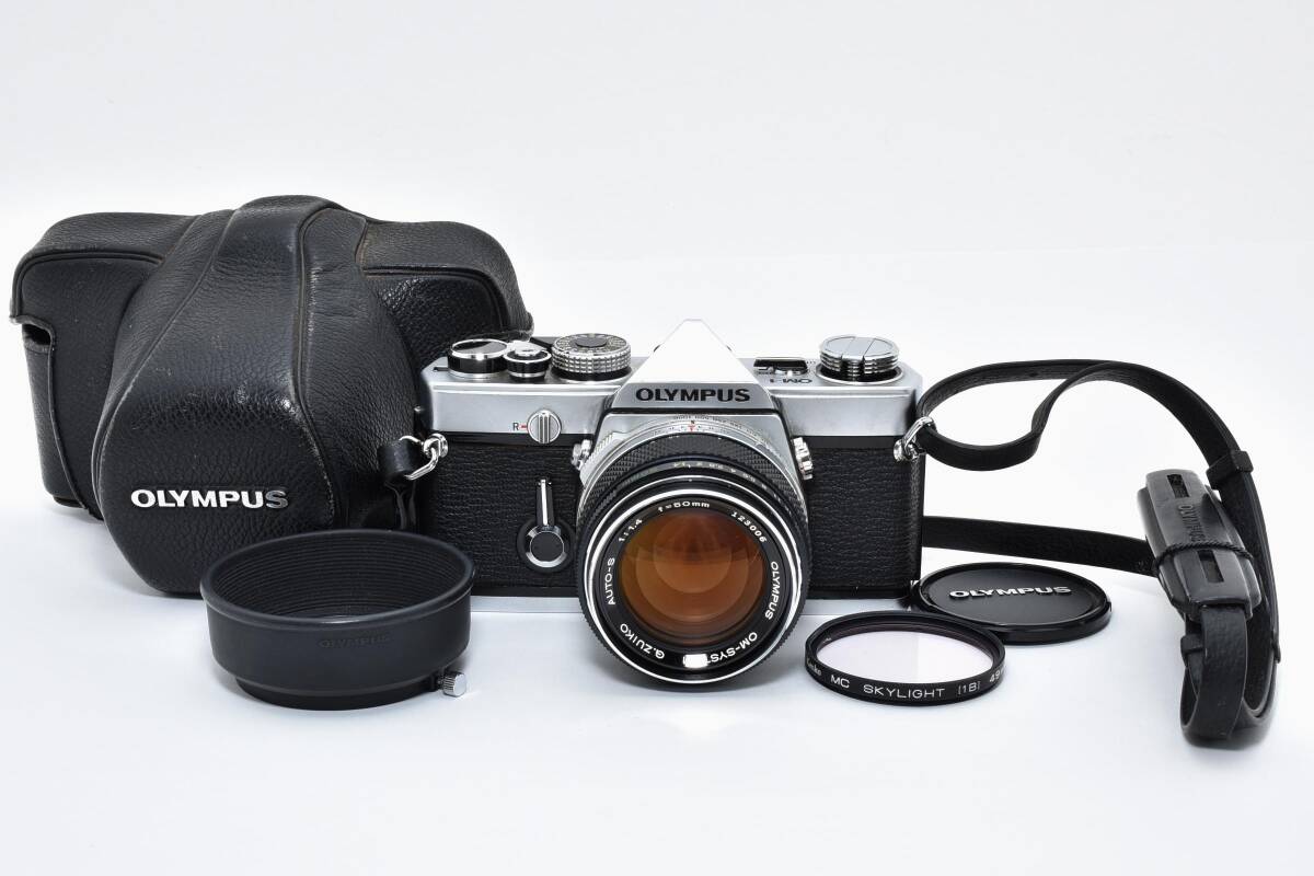 OLYMPUS オリンパス OM-1 シルバー G..ZUIKO AUTO-S 50mm＃2778323