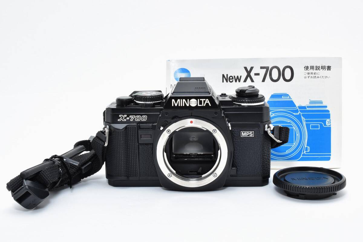 ミノルタ Minolta New X-700 MPS Black SLR 35mm Film Camera ＃2778326