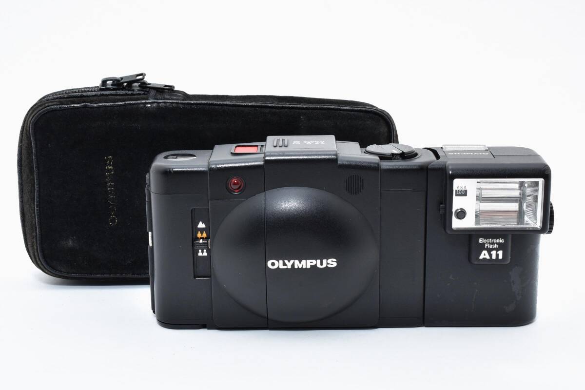 【動作未確認」オリンパス Olympus XA2 A11 ケース ストラップ付 #2778332