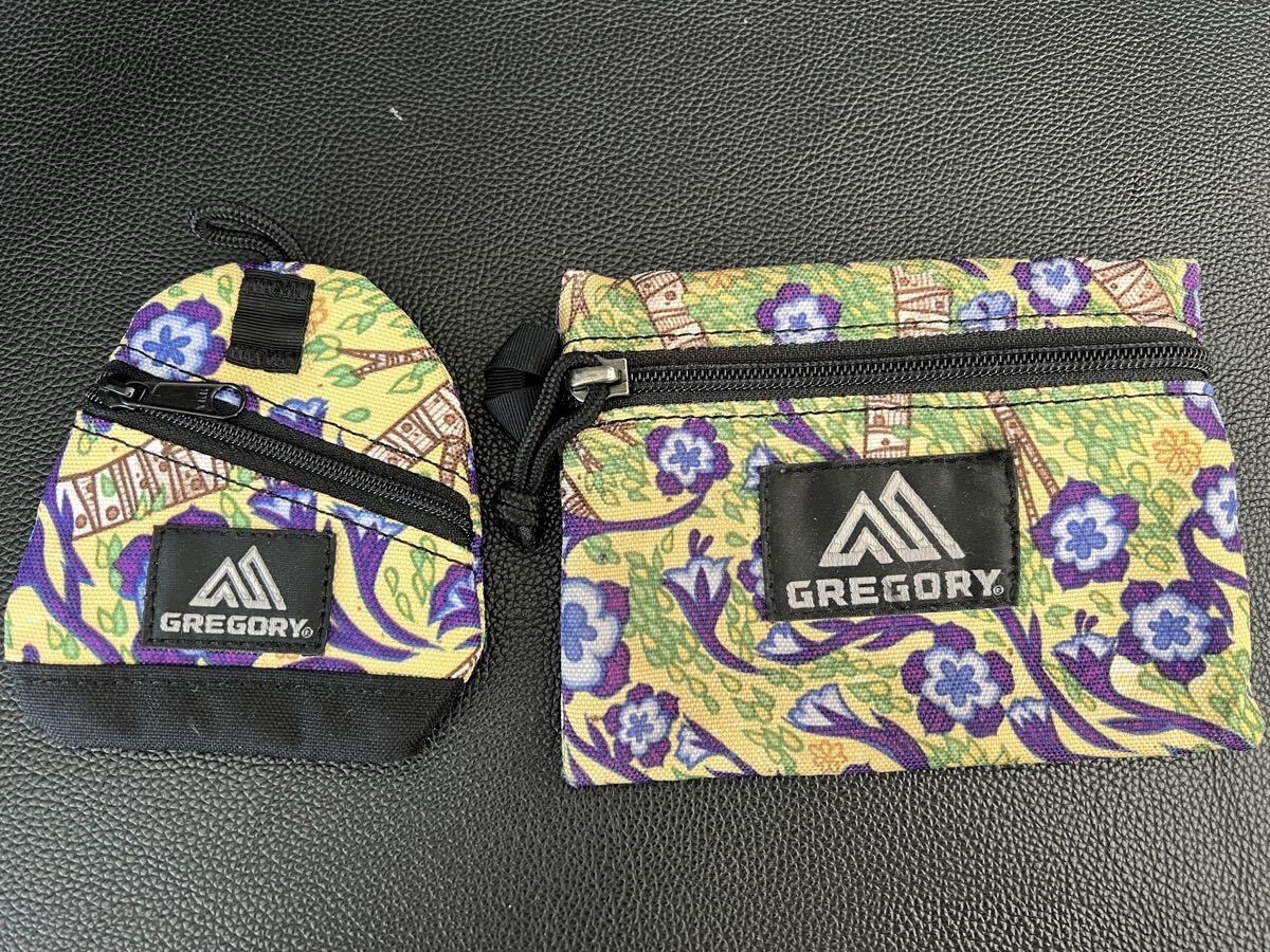 GREGORY　非売品　ノベルティポーチ２点セット　バンガルー柄