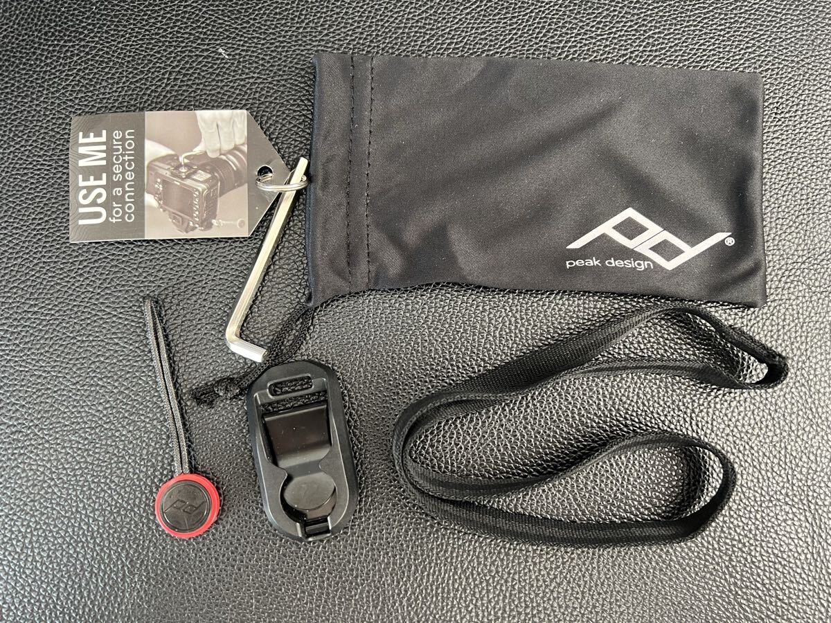 極美品　Peak Design　ピークデザイン　旧型キーテザーセット