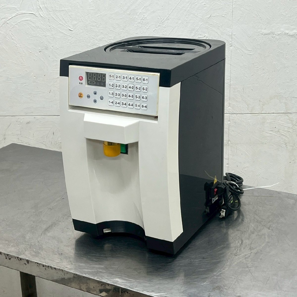 業務用 タピオカ ドリンク シロップマシン YF-8E 卓上型 タピオカ 台湾製 店舗用品 シロップディスペンサー /D4716
