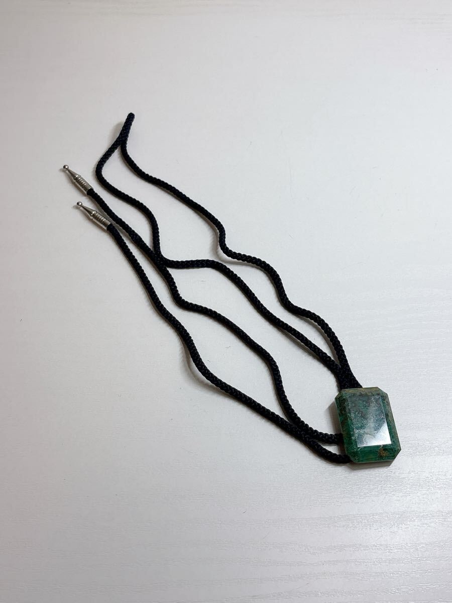 2418 ループタイ ネックレス アクセサリー 約31g 天然石 ? 現状品