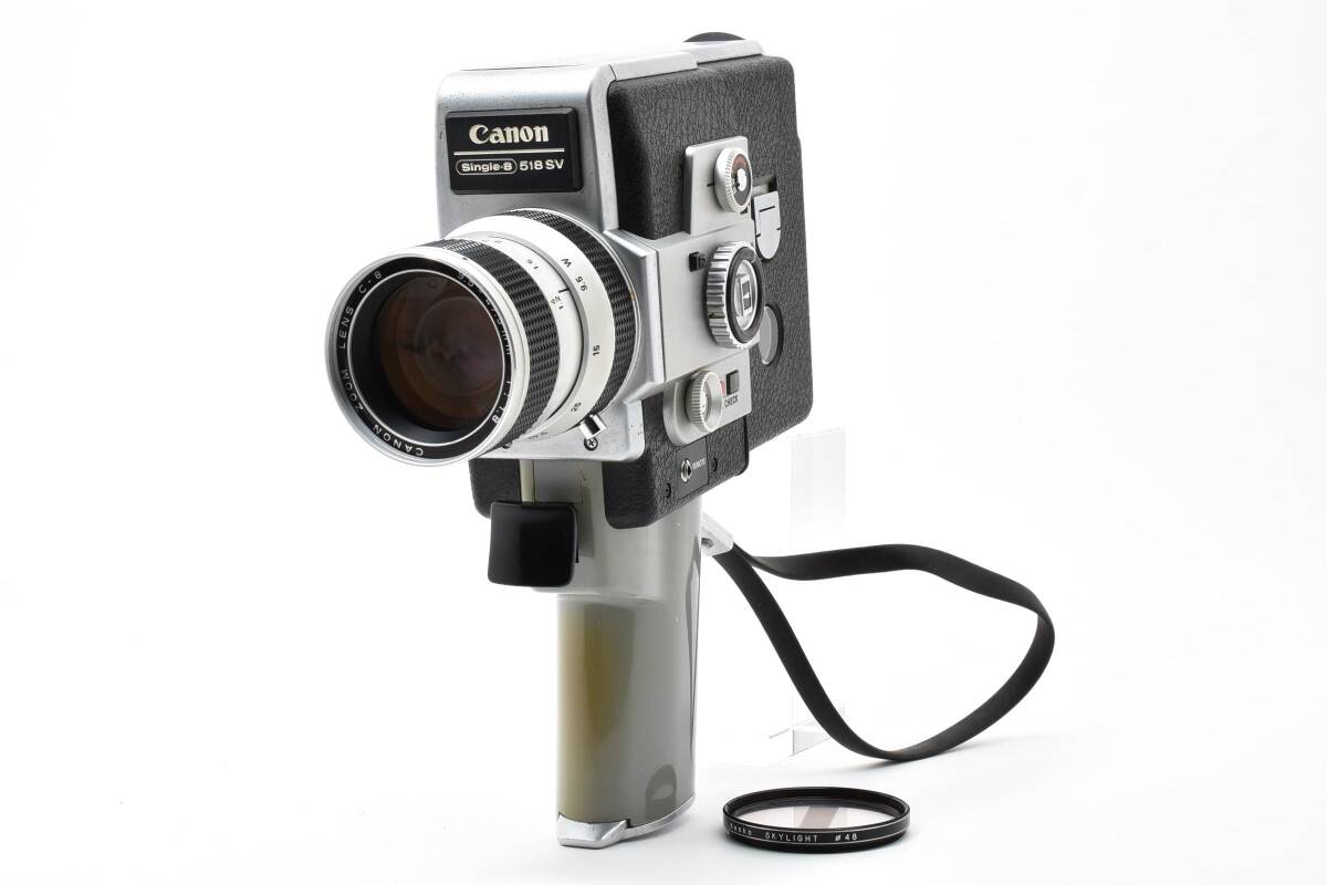  【完動品】Canon キャノン Single-8 518 Single 8 8mm フィルムカメラ N100560 #2801072