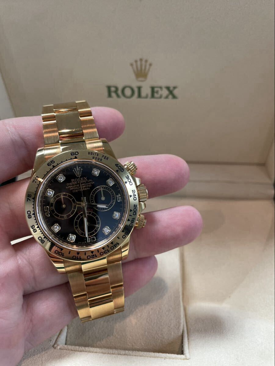 ROLEX/ロレックスコスモグラフデイトナ/型番116508G/18KYG/付属品完備/中古美品