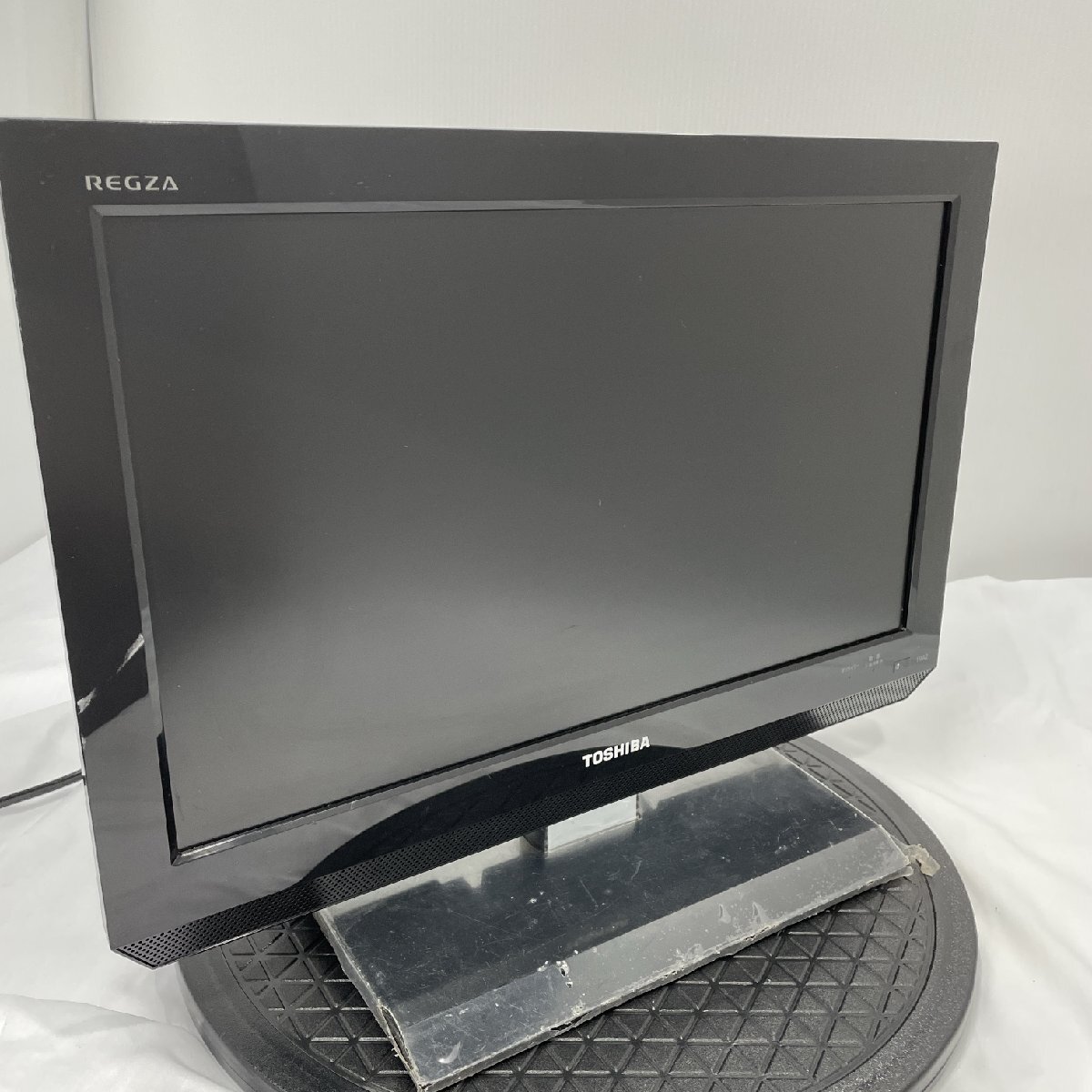 東芝 液晶カラーテレビ TOSHIBA REGZA レグザ 19型 19A2 TV 2011年製 リモコン不調 ブラック 通電確認 B-CASカード付【道楽札幌】