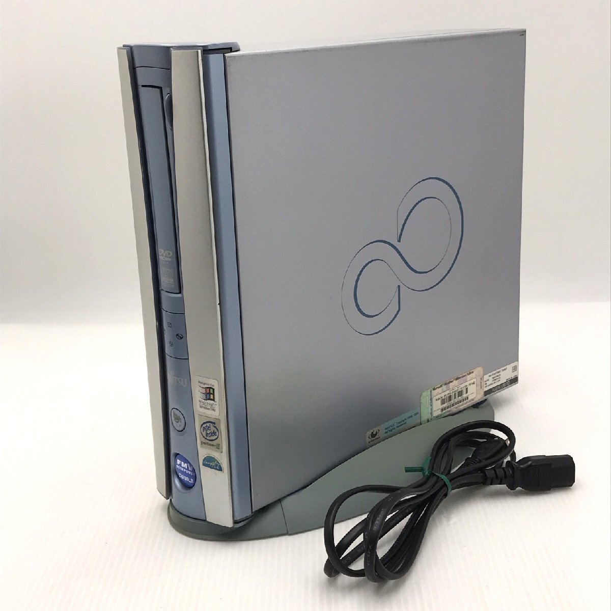【ジャンク】富士通 FMV-DESKPOWER C6/86LB 2001年 通電あり HDD無 OS無し 電源コード付き Intel(R) Pentium(R)III 866MHz【道楽札幌】