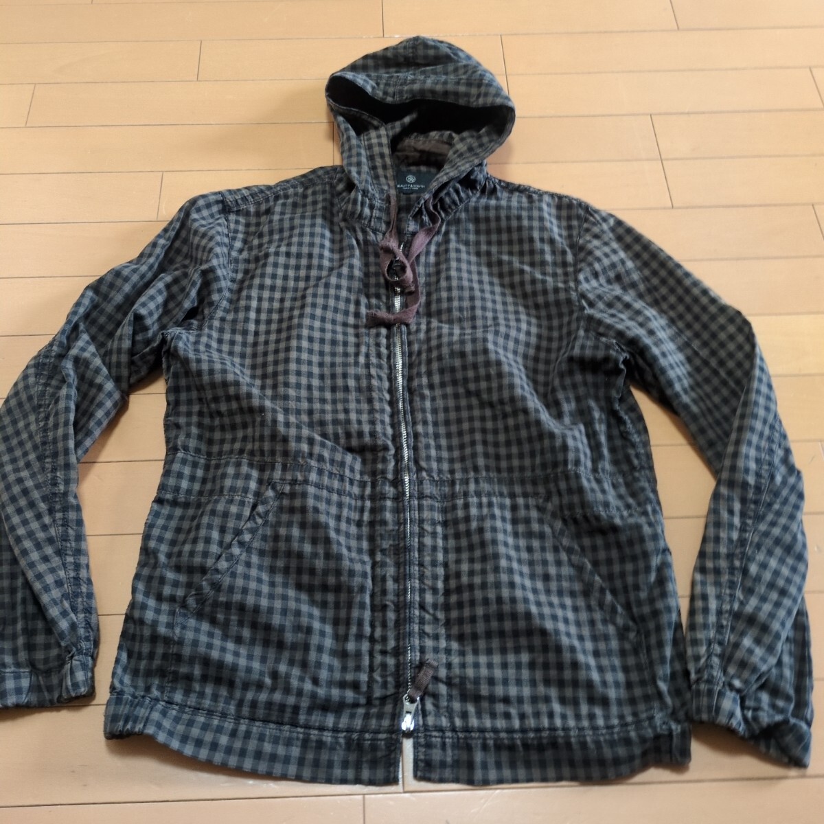 ユナイテッドアローズ　BEAUTY＆YOUTH UNITEDARROWS 古着 ジップアップパーカー