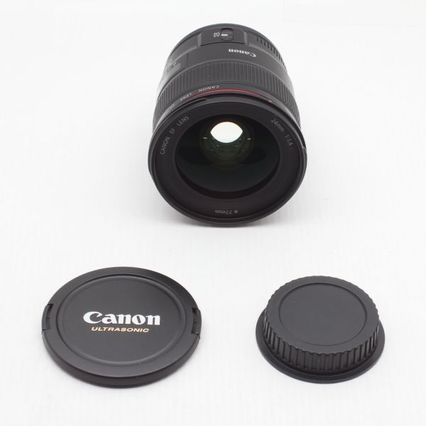 【美品】Canon キャノン EF24mm F1.4L II USM JS129-01172
