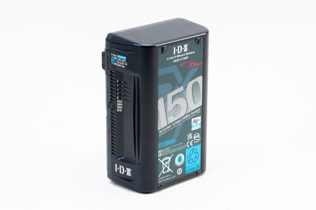 Ｖマウントタイプリチウムイオンバッテリー IDX DUO-C150P　No.14 ジャンク品扱い　26021308