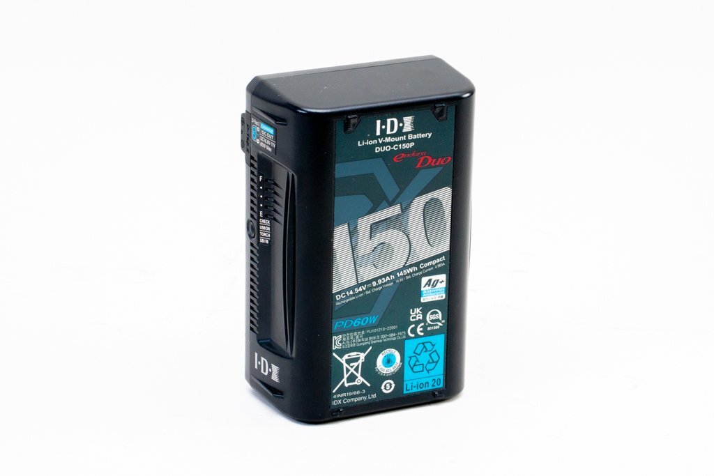 Ｖマウントタイプリチウムイオンバッテリー IDX DUO-C150P　No.15 ジャンク品扱い　26021309