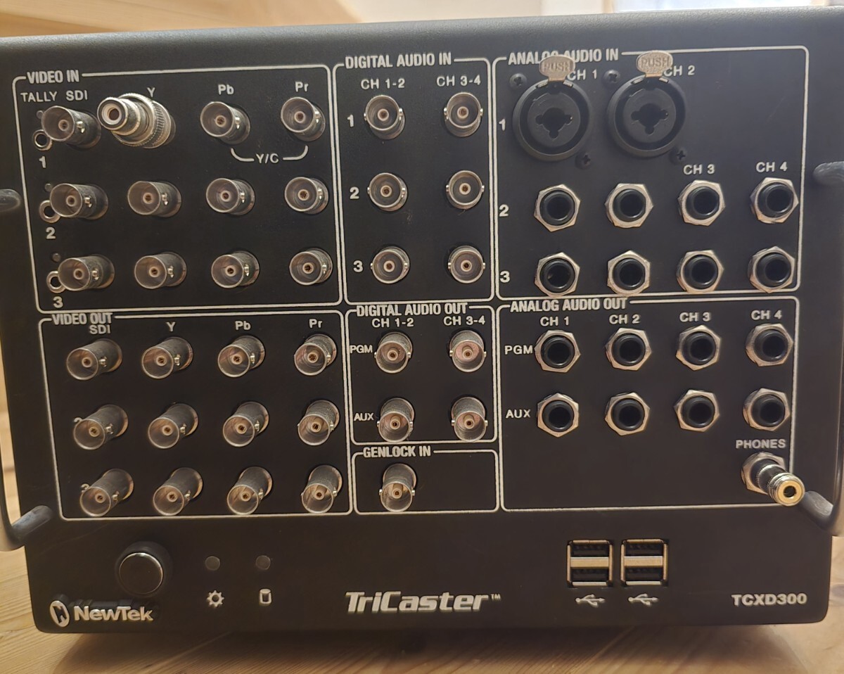 NewTek TriCaster TCXD300 Review 1円スタート