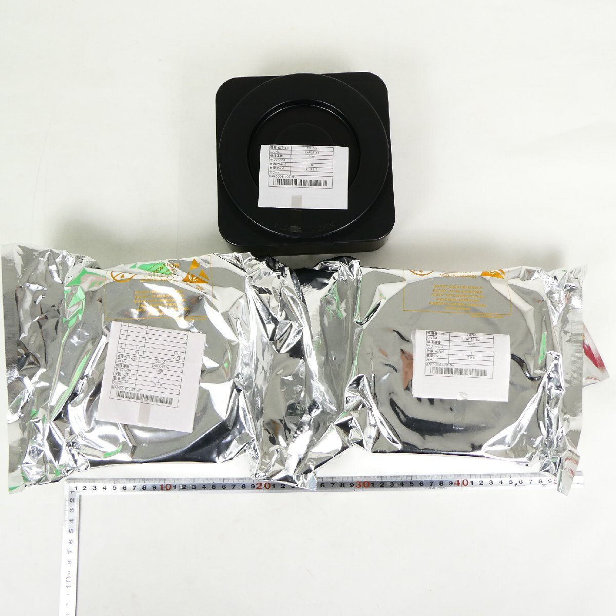 ウェハー 12枚セット シリコン ウエハ 6インチ DS1001・DS1002 半導体 基板 電子部品 精密機器 パーツ 保管品■MB016s■