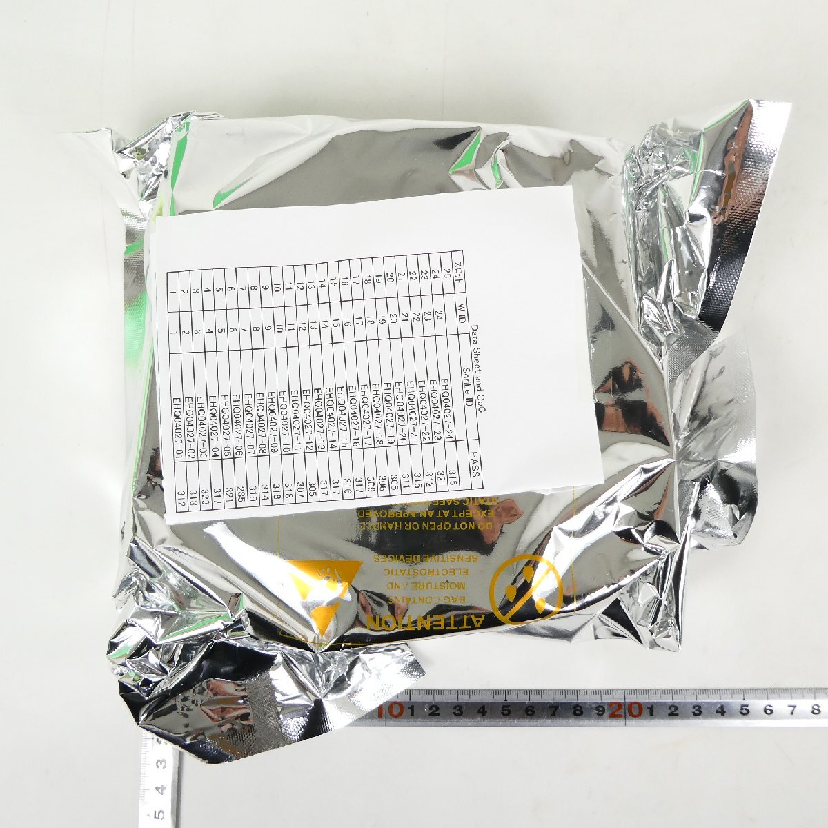 ウェハー 24枚セット シリコン ウエハ JB40N120JW ダイ：計7513 半導体 基板 電子部品 精密機器 パーツ 保管品■MB017s■