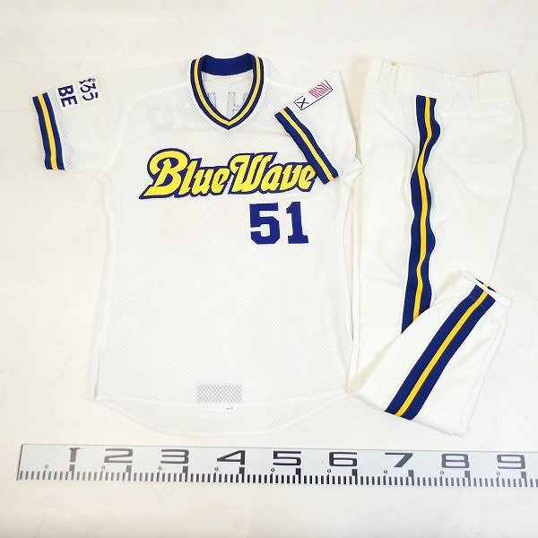 希少 イチロー 1995年 オリックス ブルーウェーブ ユニフォーム 上下セット ホーム 鈴木 一郎 コレクション品■ME584s■