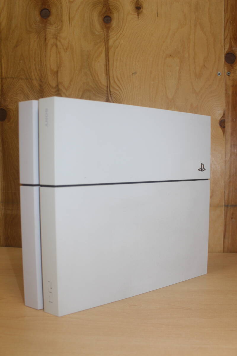 3092 SONY PS4本体のみ CUH-1100A 初期化済 500GB ホワイト ソニー プレステ4 PlayStation 通電OK 現状品