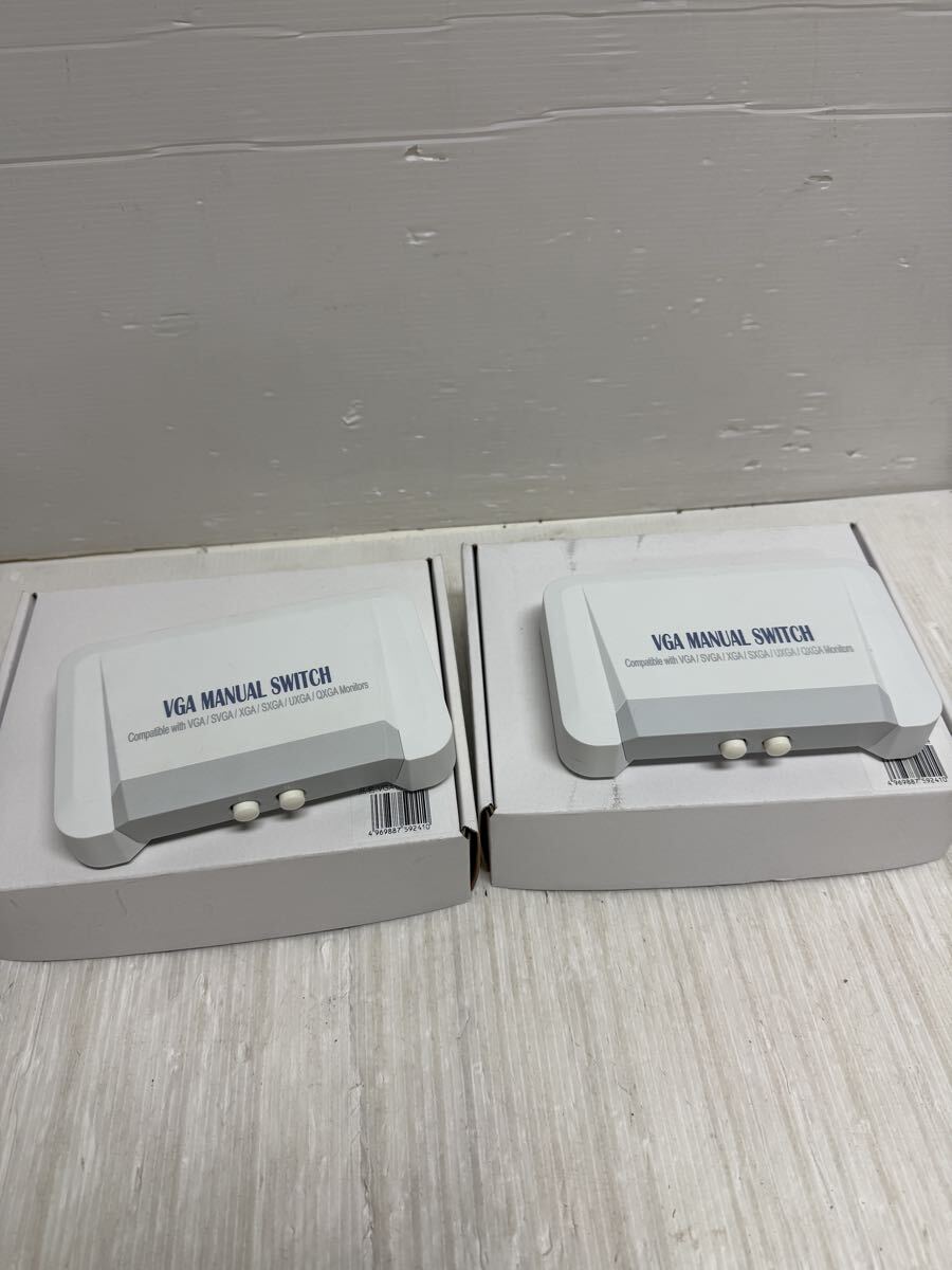 サンワサプライ　400-SW003 VGA切替器　2台