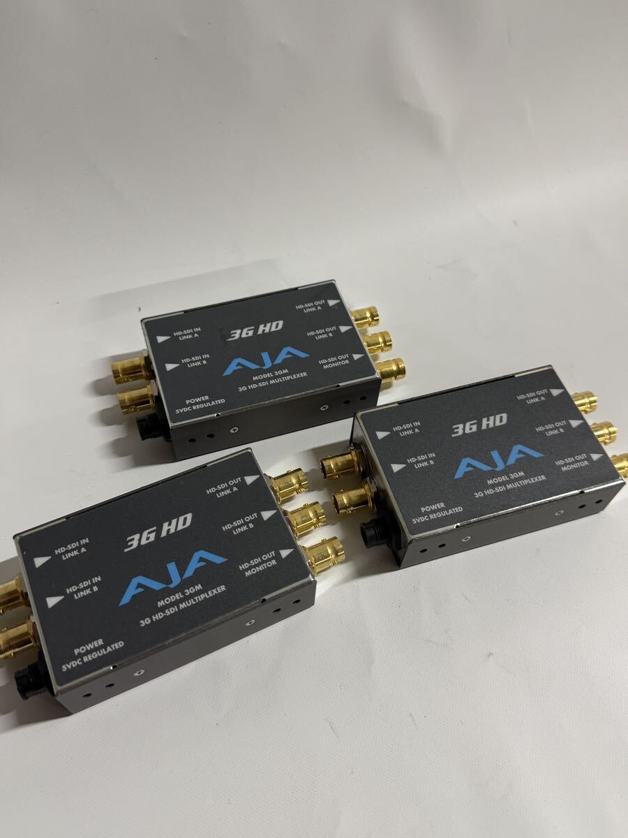 AJA ミニコンバータ【3台セット】3GM