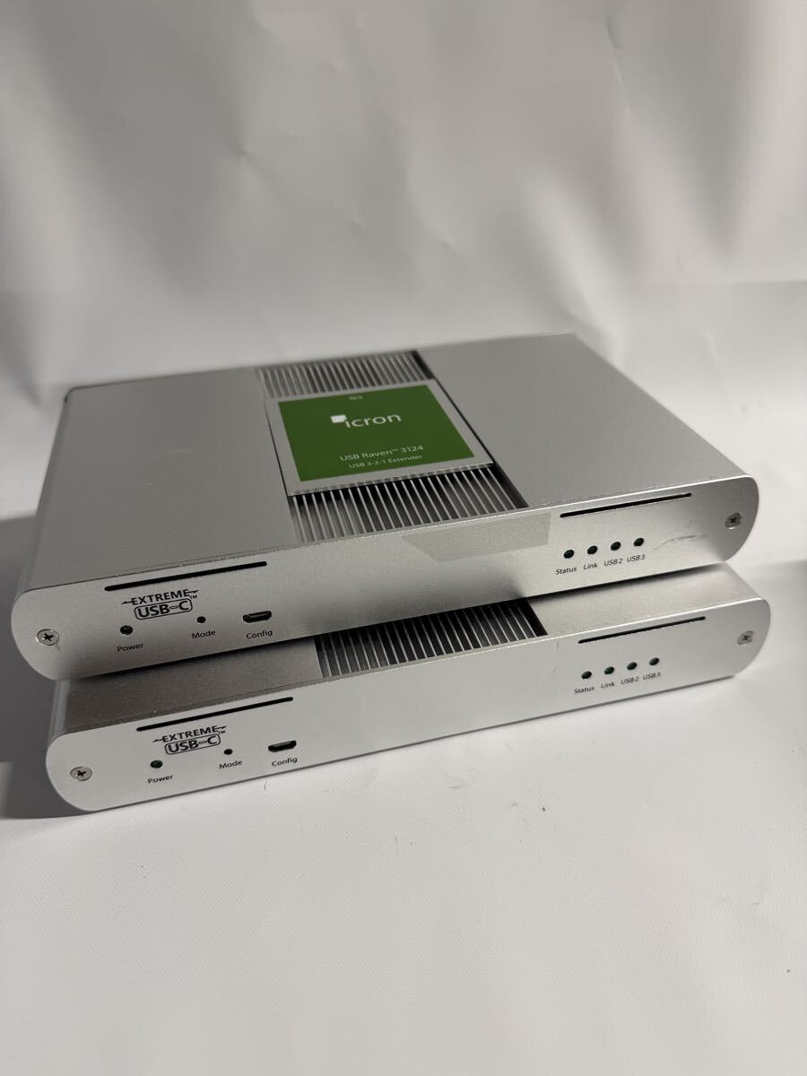 Icron Raven 3124 USB 3.1 延長 エクステンダー 光ファイバー200m伝送 アイクロン