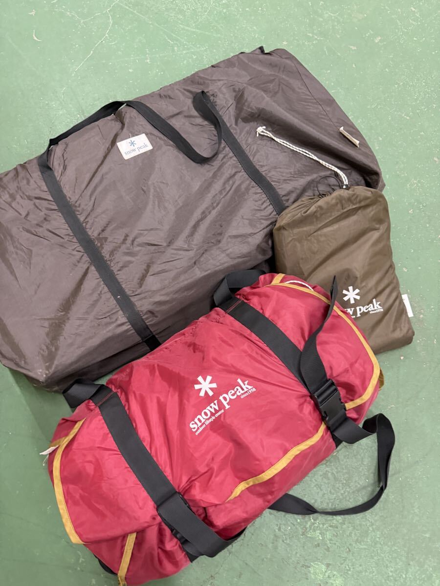 Snow Peak スノーピーク ランドブリーズ5 SD-605 テント 5人用 インナーマット　TM-005 グランドシート　SD-305 セット