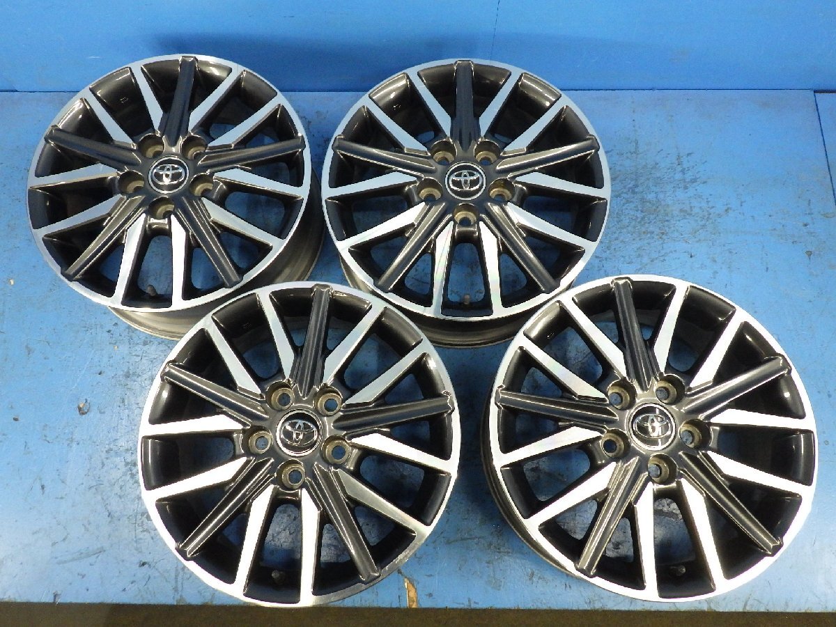 ヴォクシー 純正 アルミホイール 4本 16-6J 114.3-5H +50 ZRR80W ZRR85 ヴォクシー ノア エスクファイア 【個人宅直配不可】