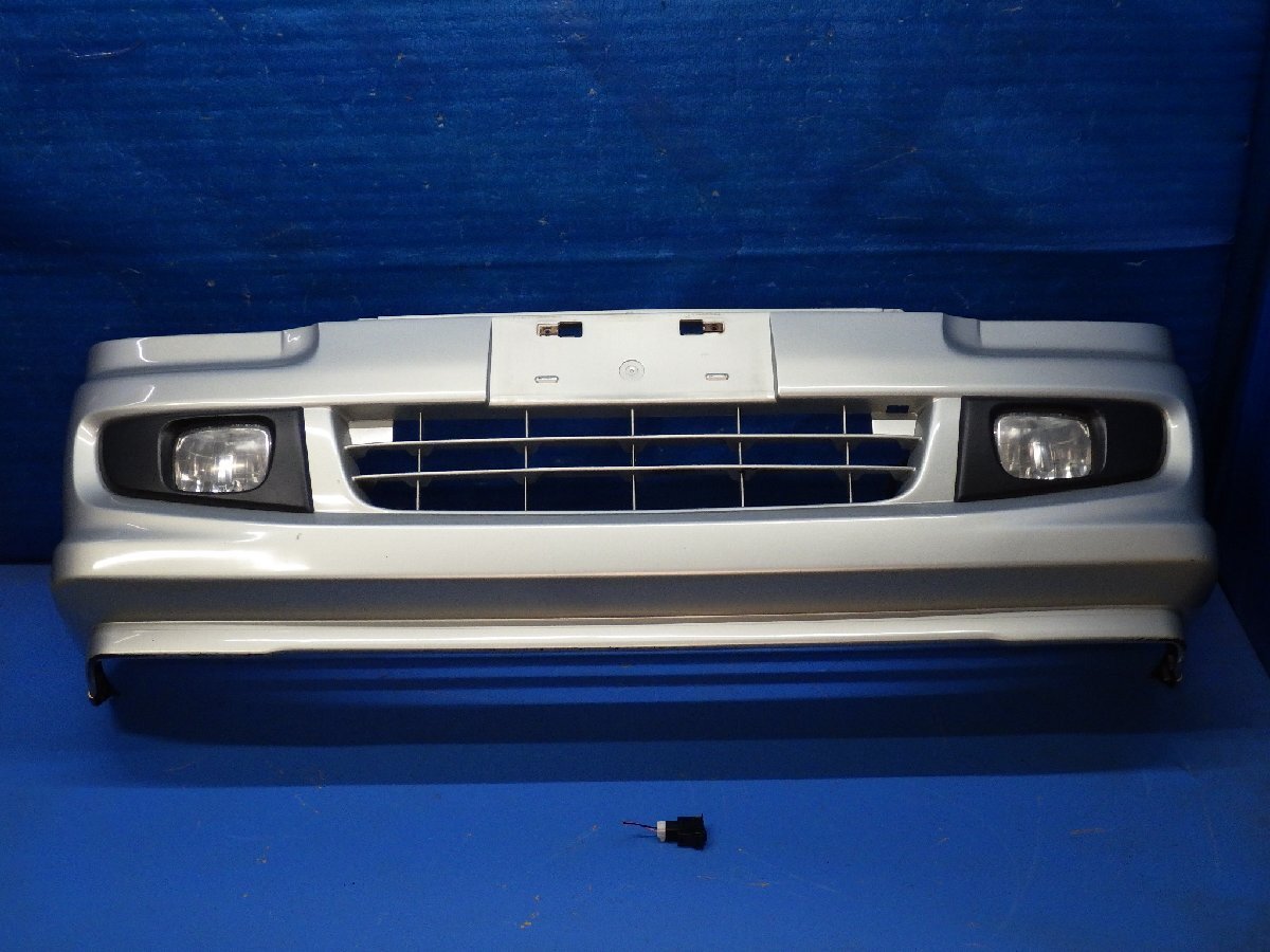 ★希少★ サンバー ディアス フロントバンパー シャンパンゴールド B5P フォグランプ付 TW2 TW1 TV1 TV2 【個人宅直配不可】