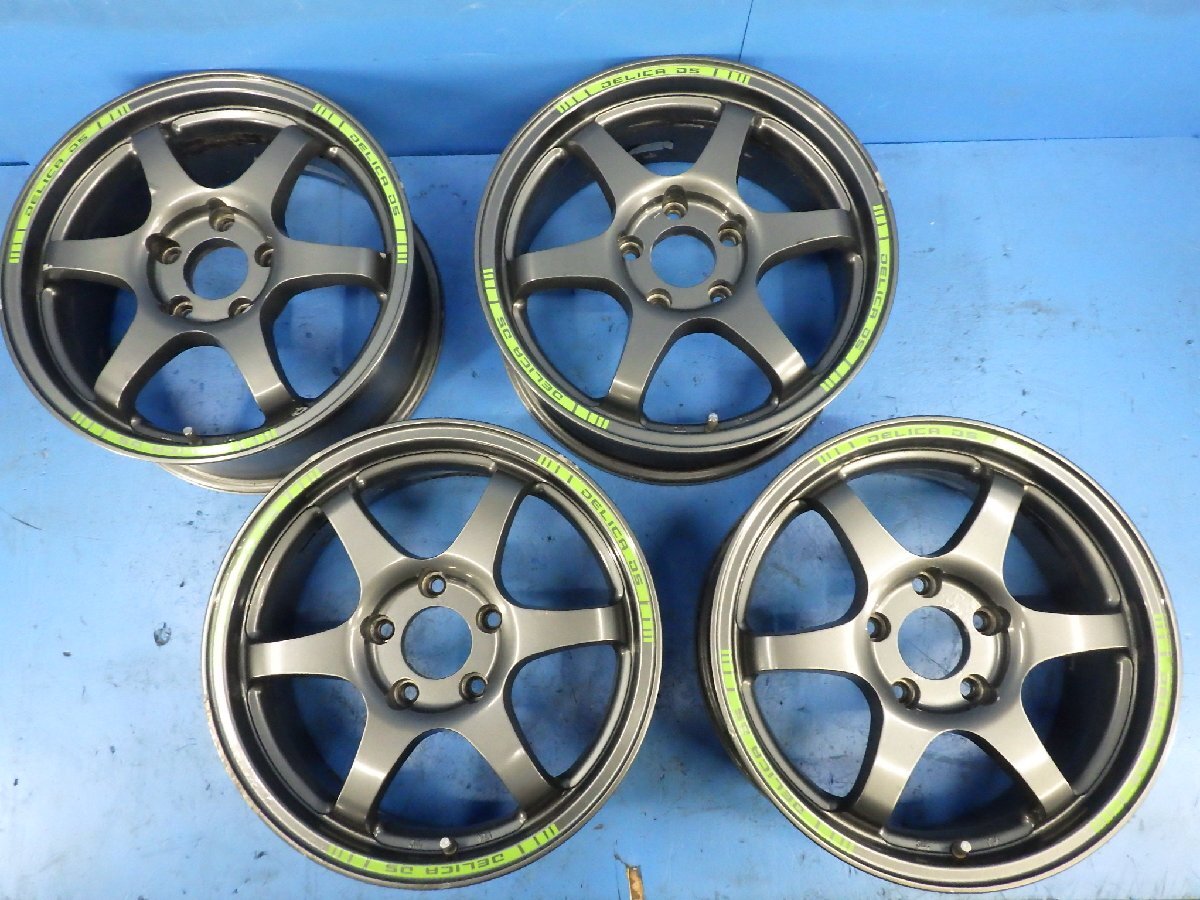 B.I.M ダウンヒルスペシャル 16インチアルミホイール 4本 16-7J 114.3-5H +38 デリカD5等 【個人宅直配不可】