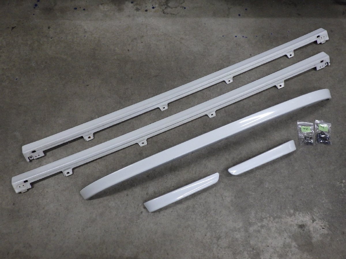 ★希少★ ミラココア スポイラー セット ホワイトパール T24 フロント サイド リア L675S L685S 【個人宅直配不可】