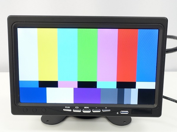 型番不明 HDMI/VGA 8インチモニター ビューファインダー 動作品 *391849