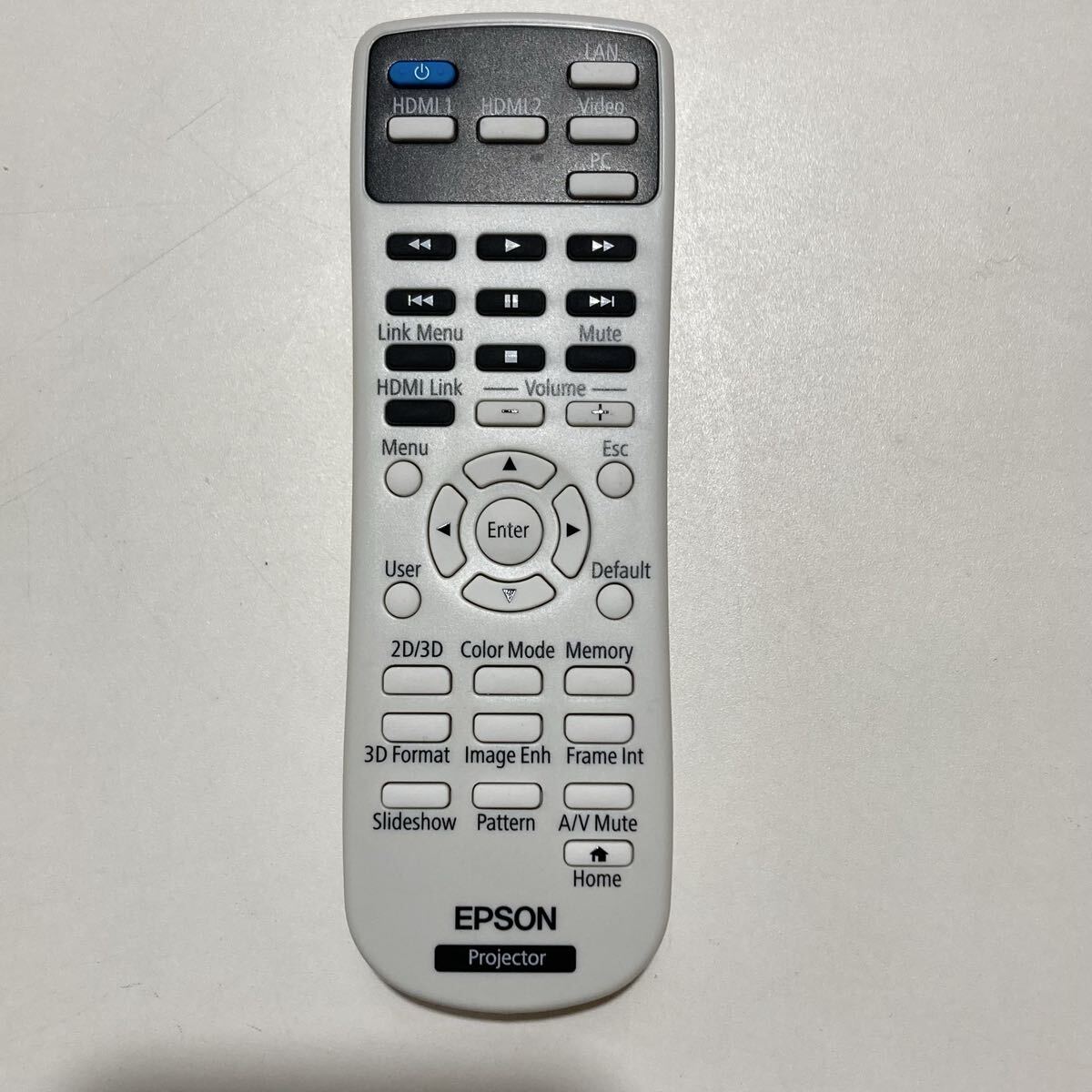EPSON エプソン プロジェクター用リモコン プロジェクターリモコン リモコン EH-TW5350用？ 赤外線送信テスト済み