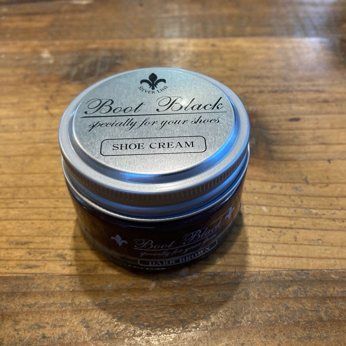 BootBlack ブートブラック シルバーライン ダークブラウン コロンブス 55g 靴クリーム 靴磨き 同梱発送可