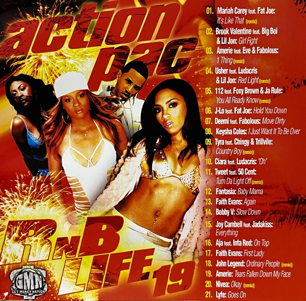 action pac RnB LIFE 19 中古MIXCD R N B LIFE