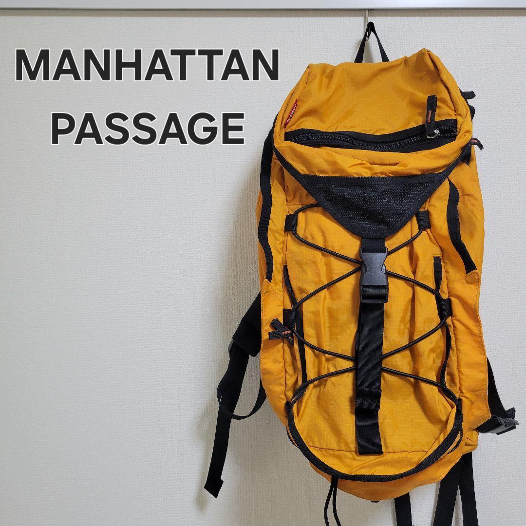 MANHATTAN PASSAGE マンハッタンパッセージ バックパック リュック イエロー