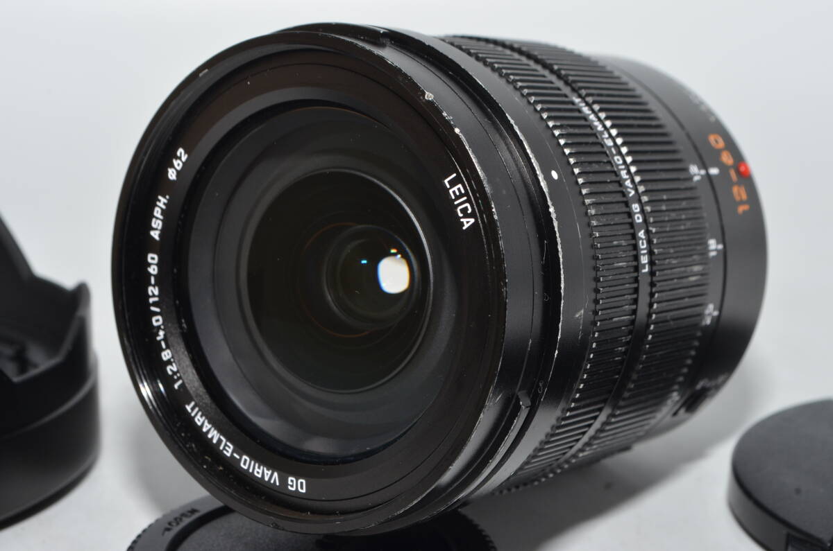 260088★良品★パナソニック(Panasonic) ズームレンズ ライカ DG VARIO-ELMARIT 12-60mm/F2.8-4.0 ASPH./POWER O.I.S. H-ES12060