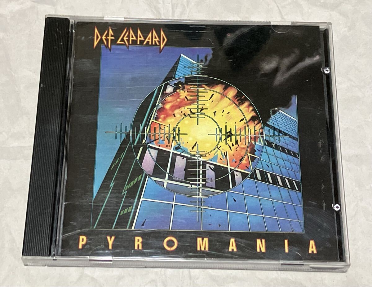 米オリジナル盤　CD DEF LEPPARD PYROMANIA デフ・レパード 同梱可能　値下げ