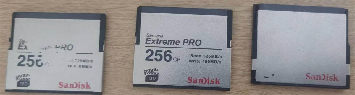サンディスク SanDisk 256GB Extreme PRO CFast メモリーカード 4K動画撮影　