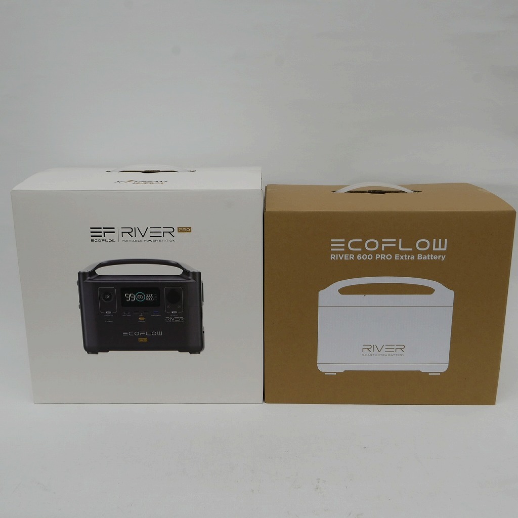 期間限定セール エコフロー EcoFlow ポータブル電源 RIVER 600 Pro ＆ 専用エクストラバッテリーセット