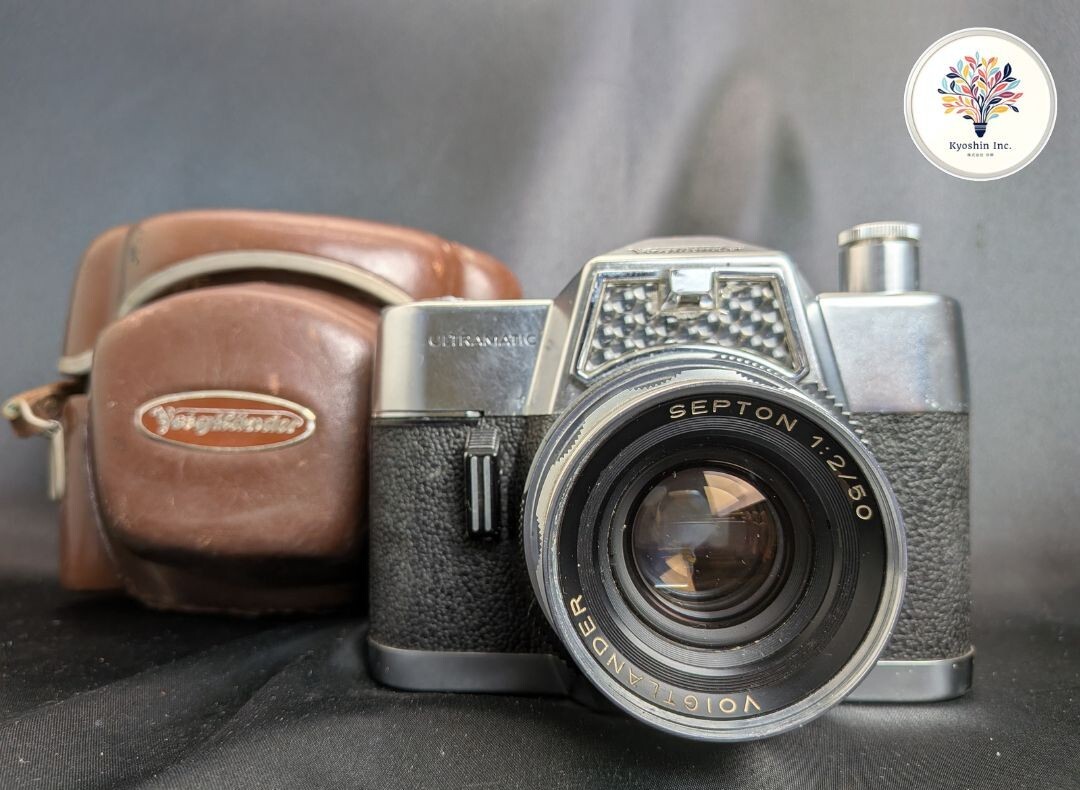 Voigtlnder フォクトレンダー Ultramatic + SEPTON f/2 50mm 単焦点 パンケーキレンズ ケース付　A18