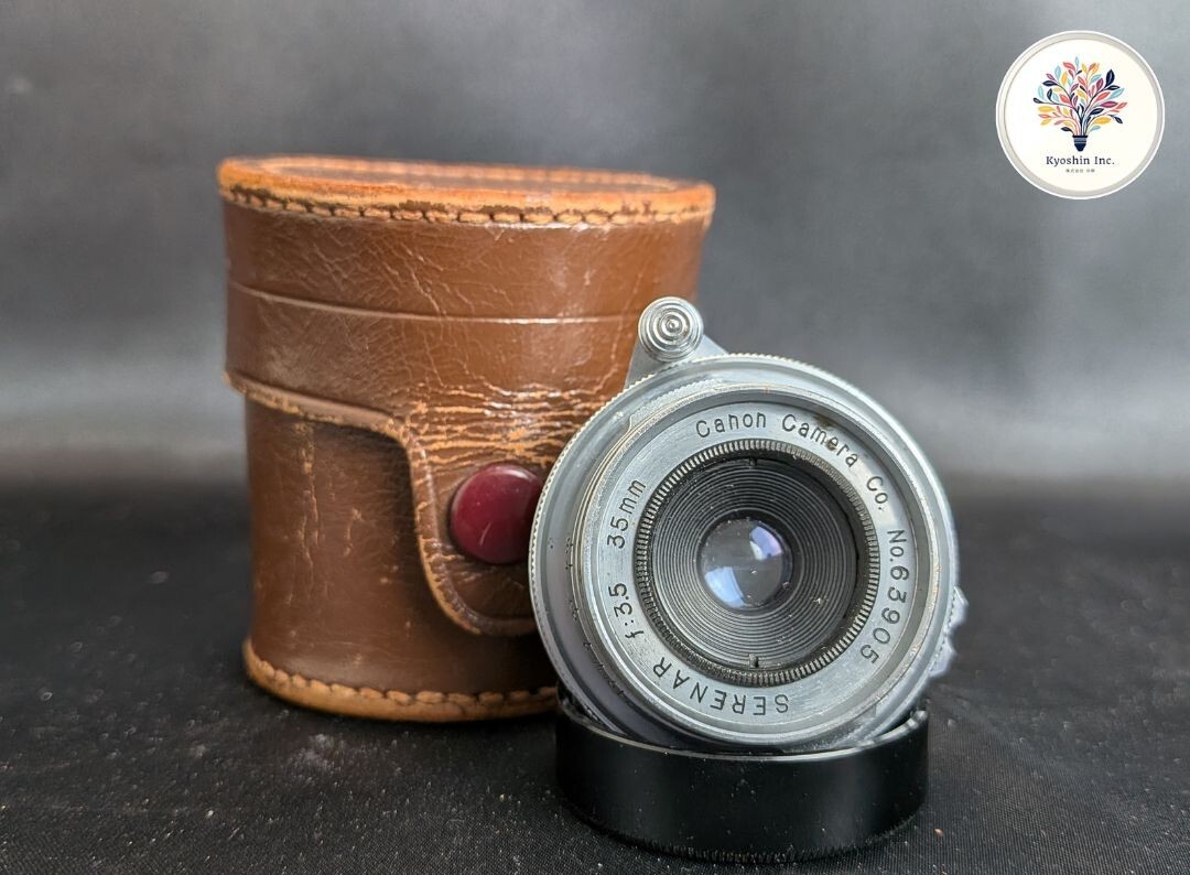 Canon キャノン Serenar 35mm F3.5 ライカLマウント 単焦点レンズ　ケース付　A5