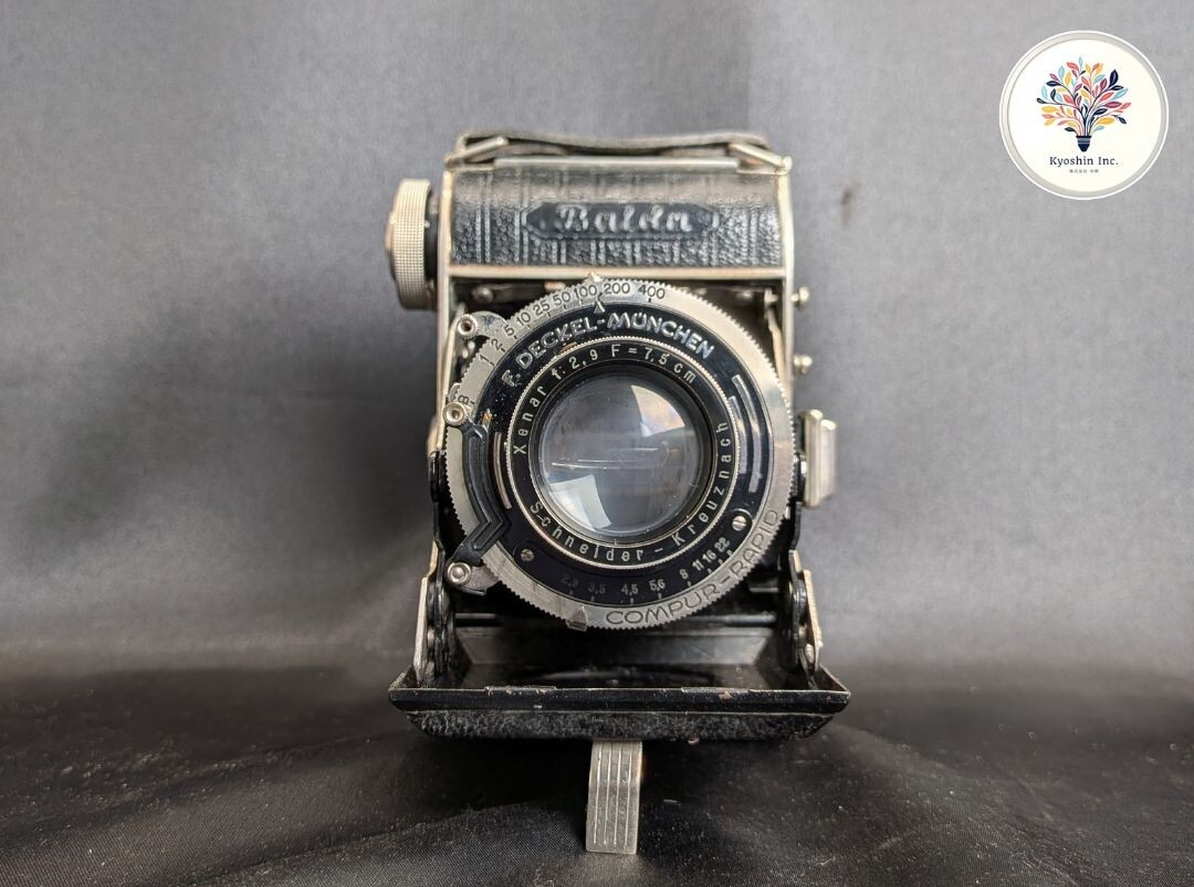 Balda バルダ BALDAX Schnelder-Kreuznach Xenar 1:2.9 f=7.5cm 蛇腹 フィルムカメラ A12