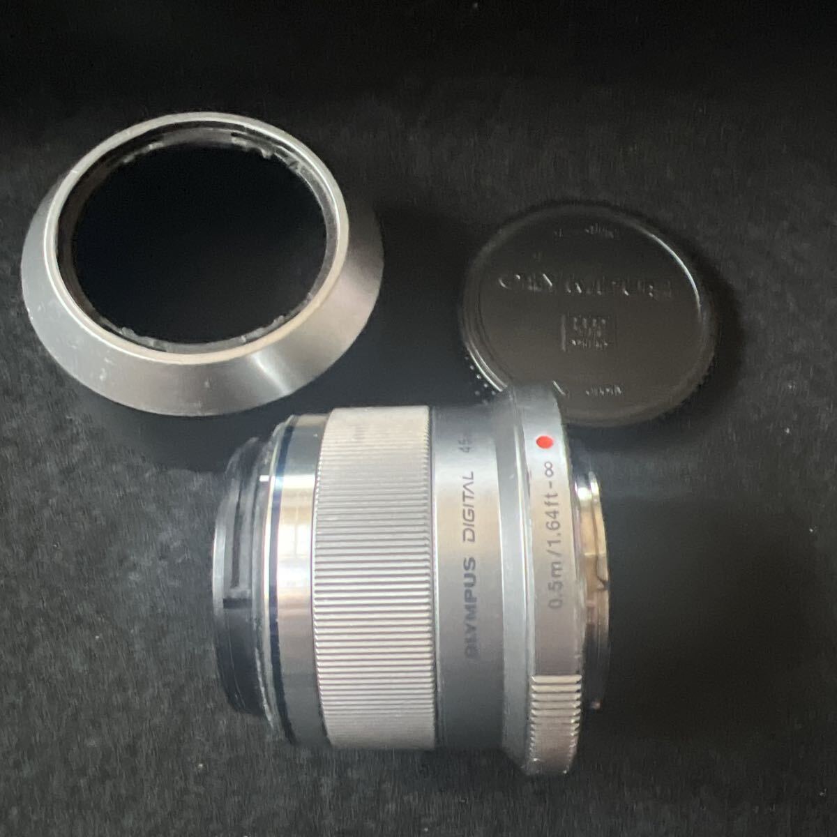 OLYMPUS M.ZUIKO DIGITAL 45mm 1:1.8 単焦点レンズ 単焦点レンズ　良品　中古