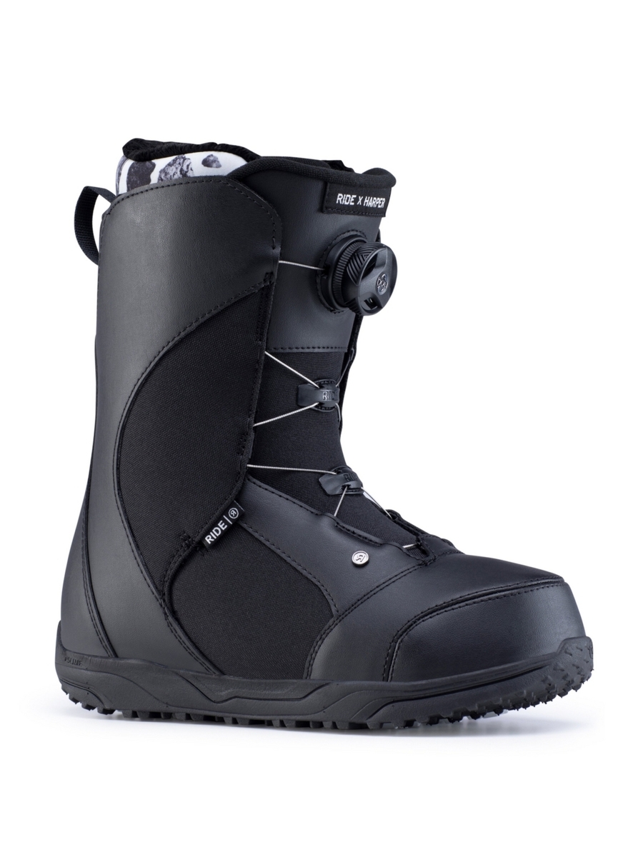 ☆新品☆20モデル RIDE HARPER BLACK 5(22.0cm)☆正規モデルの為、メーカー保証付きです☆75%OFF～☆5(22.0cm)より小さいブーツは特別価格