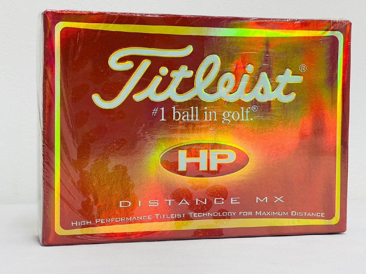 未開封品 Titleist タイトリスト HP distance MX ゴルフ ボール 1 ball in golf
