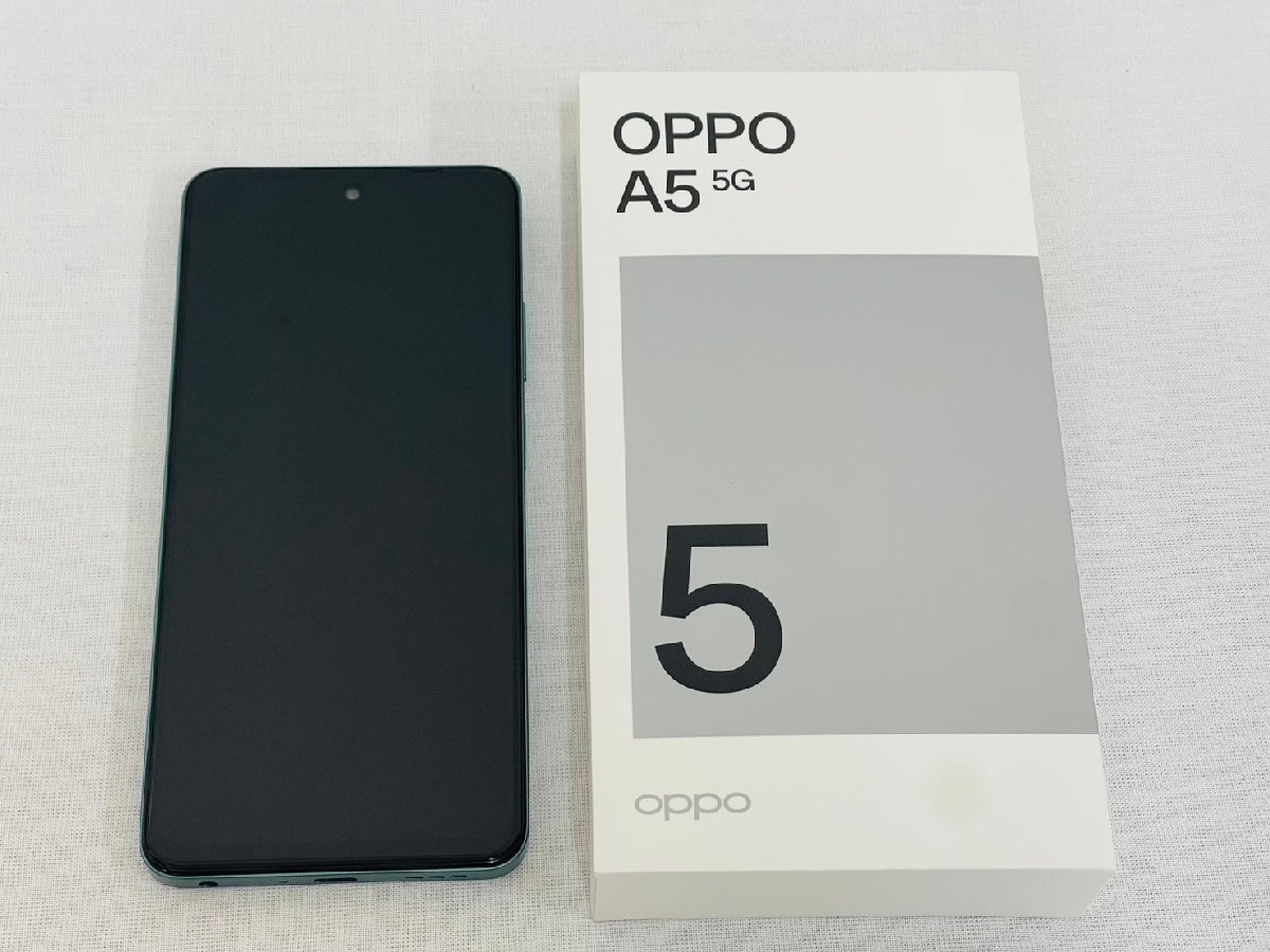 OPPO オッポ OPG06 4GB 128GB グリーン date 2026.01.07 スマートフォン スマホ 携帯電話 利用制限〇 美品
